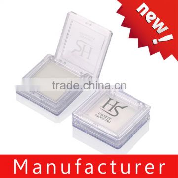 Cosmetic Square Clear Compact Powder Case