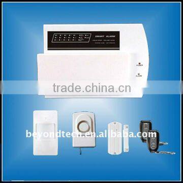 LED gsm wireless home security alarm system with 16 zones