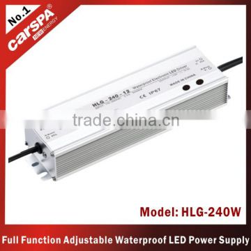 240W HLG series Full function adjustable waterproof power supply