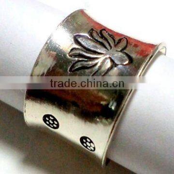 Plain Sterling Silver Ring, 925 Sterling Silver Ring, Designer Plain Silver Ring