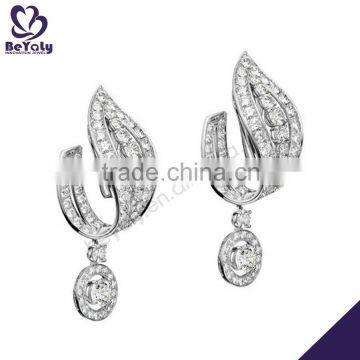 hot sale high quality sterling silver round earring