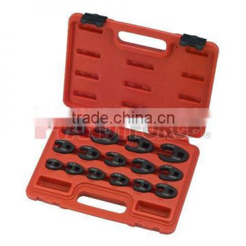 15PCS Professional Metric Crowfoot Wrench Set / Auto Repair Tool / General Tool