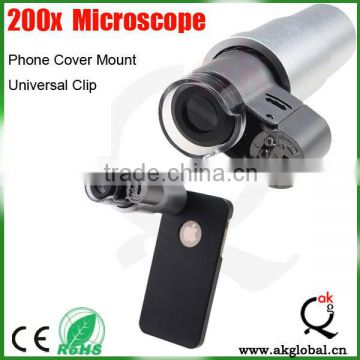 LED light micro digital microscope for micro science Biology Chemistry PCB electron video microscope