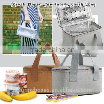 2016 1056D Tyvek paper Promotional Insulated Cooler Bag for Frozen Food