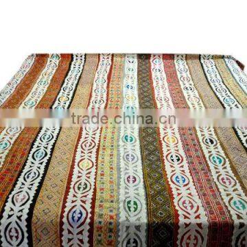 RTHBC-3 Cutwork Embroidered Patchwork Designer handmade kantha stitching queen size bed covers manufacturers and supplier