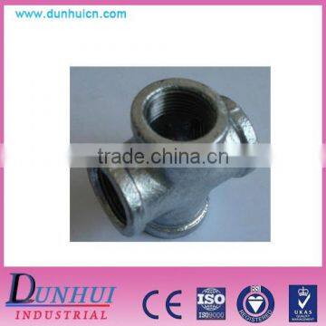 ISO9001 approved threaded fitting equal cross