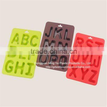 26 Chocolate Molds Ice Cube Tray Silicone Alphabet Letter Number Mold Cake Decorating Chocolate Mold Mat Cupcake Mold