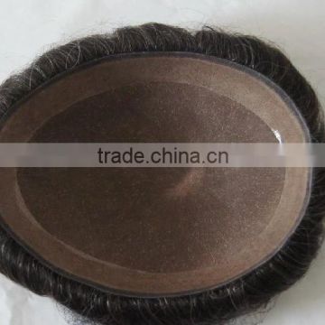 Wholesale cheap men toupee for black men