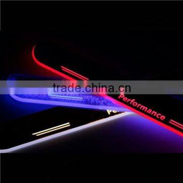 LED Door Sill Plate for BMW F22 F34 GT F33 F01 F02 F20 X1 E84 M6 LED Welcome Moving Door Sill Scuff Plate Light photo-5