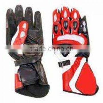 Leather Motorbike Gloves