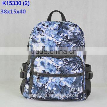 2015 new design of shoes material backpack