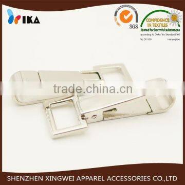 square metal alloy unswiveled snap hook