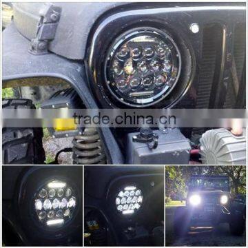 2015 Hot Sale Jeep Wrangler Led Headlight, 7inch 75w Led Work Lights, 7'' 75w Led Headlights photo-3