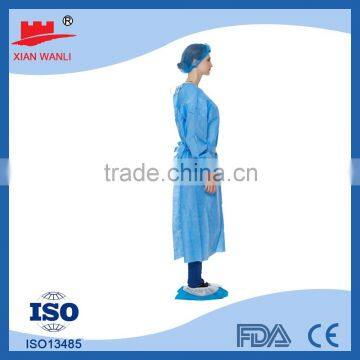 Disposable Coverall Isolation Gown With Knitted Cuff photo-3