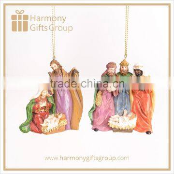 Nativity Figurines Jesus and Three King Melchior, Gaspar, Balthazar
