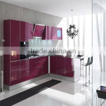 modular wood kitchen cabinet in china