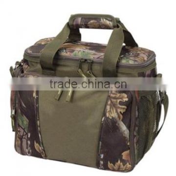 24 can camo material cooler bag