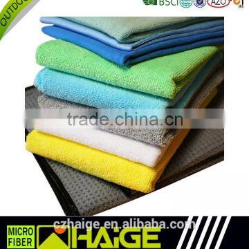 High quality microfiber cleaning towel for floor/car