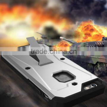 3 in 1 Armor Phone Case for Iphone 6s 6 Plus With Kickstand and Strong Shockproof Function photo-5