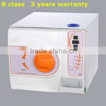 18Liters with printer steam sterilization autoclave Europe B class with CE and ISO 3 years warranty