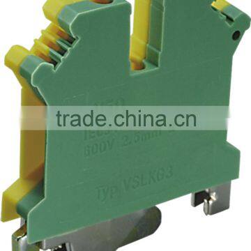 800v UK-VSLKG16 Earth binding clamp terminal block