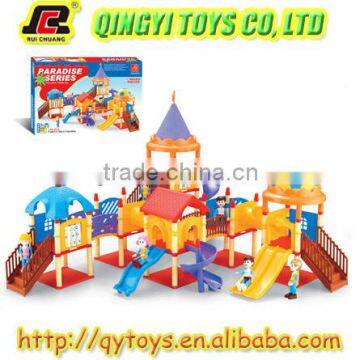 block paradise series toy DIY game for inteligent