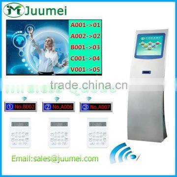 17" 19" 22" Wireless Bank Queue Counter Machine