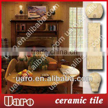 Non-slip decoration luxury polished porcelain archaized glazed tile