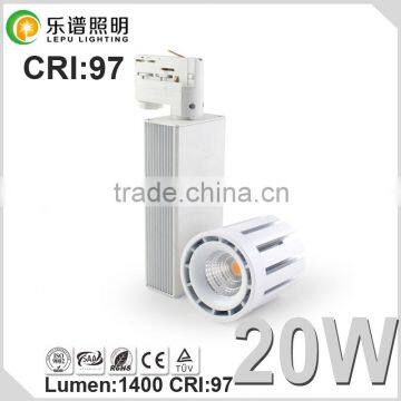2015 Mordern Designed Dimmable Black or White Aluinium Shell High Lumen 1400lm 20watt Track Light Led With CE&ROHS photo-2