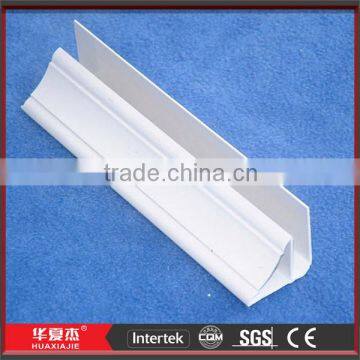 PVC wall panel accessory edge/ pvc jointer