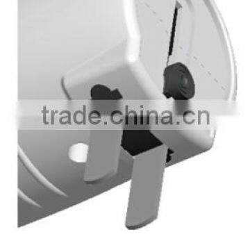 White Rechargeble 1 LED Torch Light Rechargeable Portable Lamp Torch photo-4