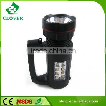 ABS material 1200MAHrechagable battery solar camping light,rechargeable led torch light