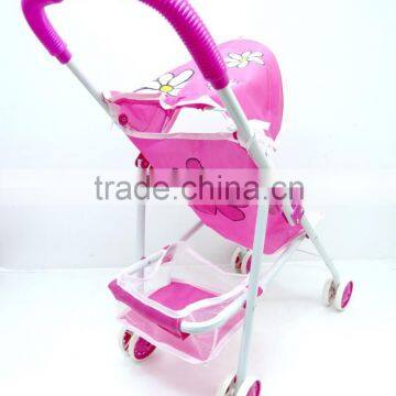 Adorable Iron Popular Lovely Baby Doll Stroller Toy