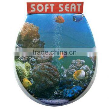 Dark Green Toilet Seat Cover photo-5