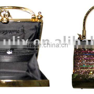 PU MATERIAL LADIES' HANDBAGS IN STYLISH DESIGN WITH METAL LOCK