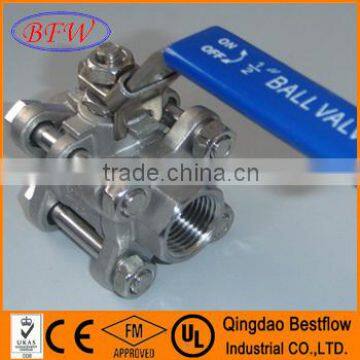 3pc threaded ball valve