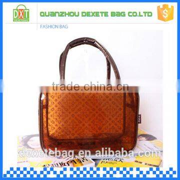 Factory price top quality pvc shopping beach clear tote bags