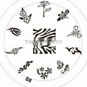 High Stamping Nail Art & Nail Art Scraper Set