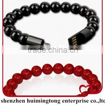 Factory direct bracelet bracelet data type data line charging cable Hand Ring with Patented