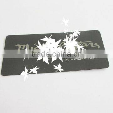 Custom Design Screenn Printed China Tag Jean Black Swing Tag