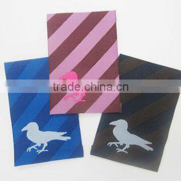 Straight Cut Colorful Design Woven Cheap Patches