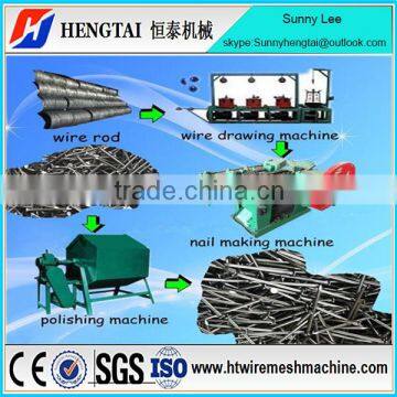 China Excellent Manufacture Full Automatic Operation Wire Mesh Nail Making Machine