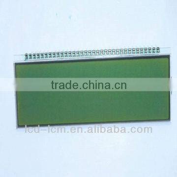 custom transparent 7 segment lcd panel