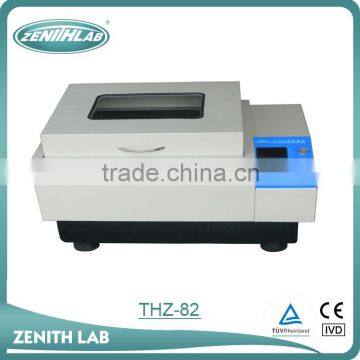 THZ-82 Lab glass stainless steel protein shaker Gas thermostatic oscillator