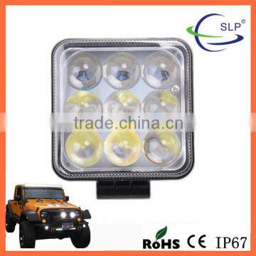 super bright 27w rectangular led work light
