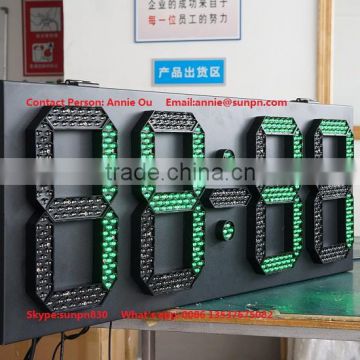 Outdoor LED TIME ,Temperature and Date sign Shenzhen Manufacturer