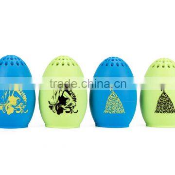 Made in China silicone shell Bluetooth wireless speaker Egg shape bluetooth speaker portable bluetooth speaker