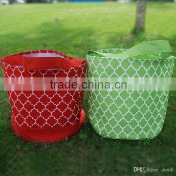 Wholesale Boutique Easter Basket Quatrefoil Polyester Gift Basket photo-6