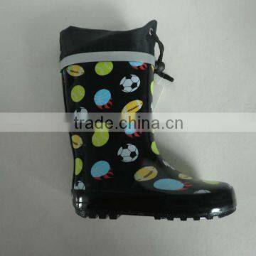 fashion children new style rubber boots cool rain boots