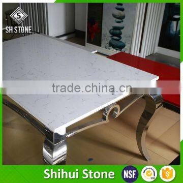 Good Quality Custom Style White Quartz Slabs
